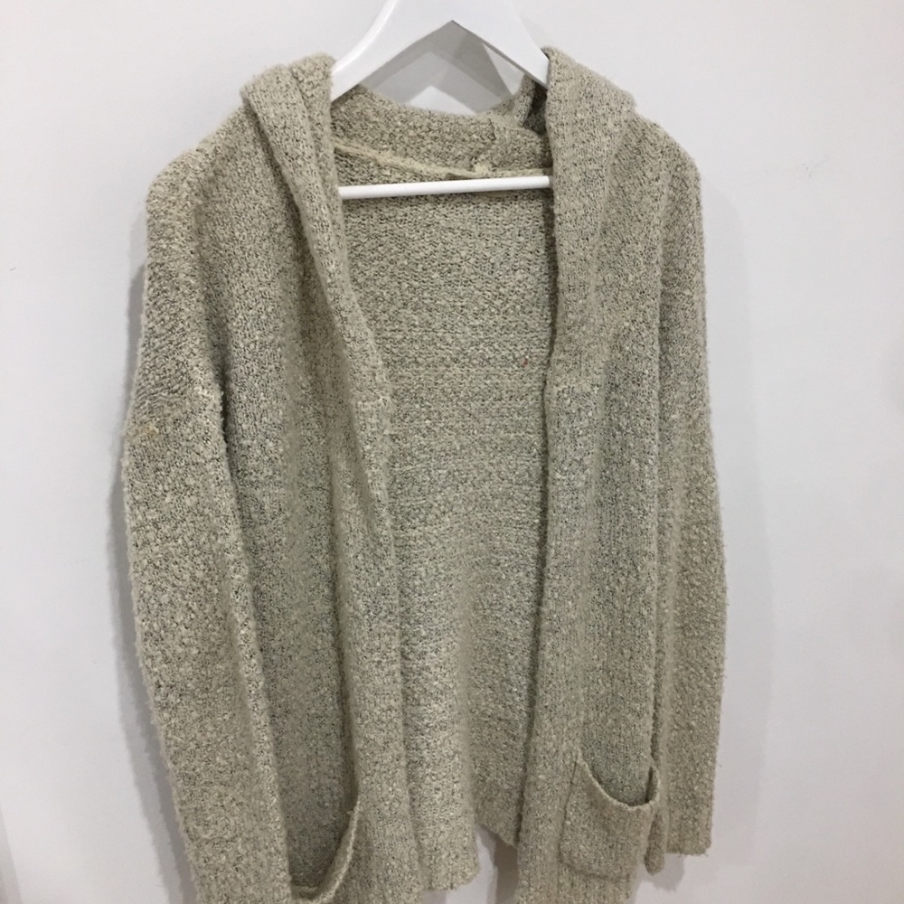 Fuzzy cardigan